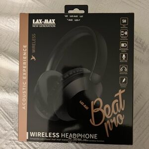 LAX-MAX Beat Pro Wireless Headphones